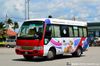 Thumbnail: JTU4286 — A CAM Co-star City Transporter single-deck bus, pictured carrying a Tourism Johor 2020 advertisement, serving commuters on route P401 under current bus operator Causeway Link in February 2020.
